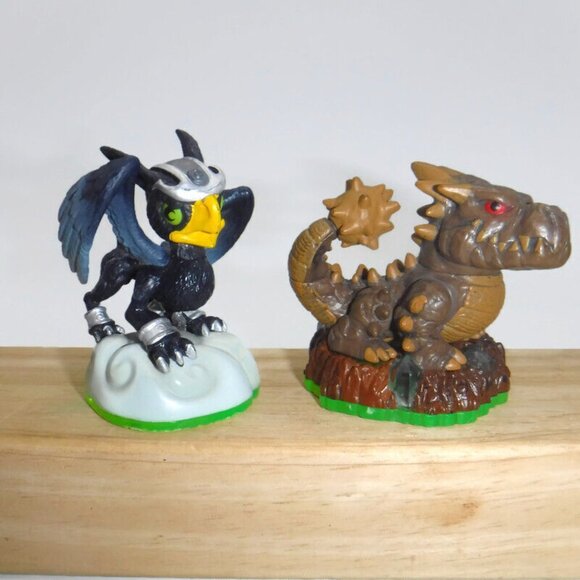 Skylanders Spyro's Adventure Bash Camo Drill Sergeant Sonic Boom Figures & Cards - Picture 4 of 6